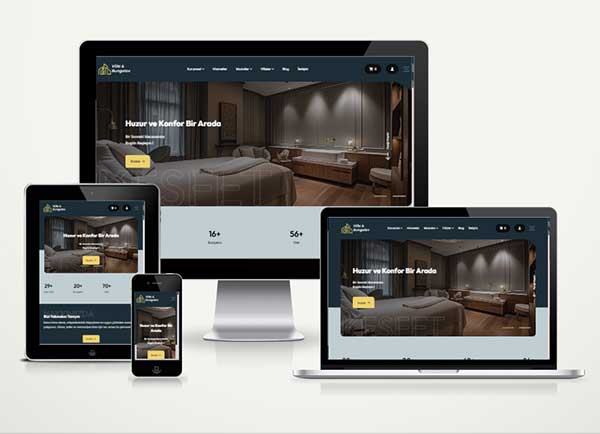 Villa - Bungalov Kiralama Web Sitesi Simple
